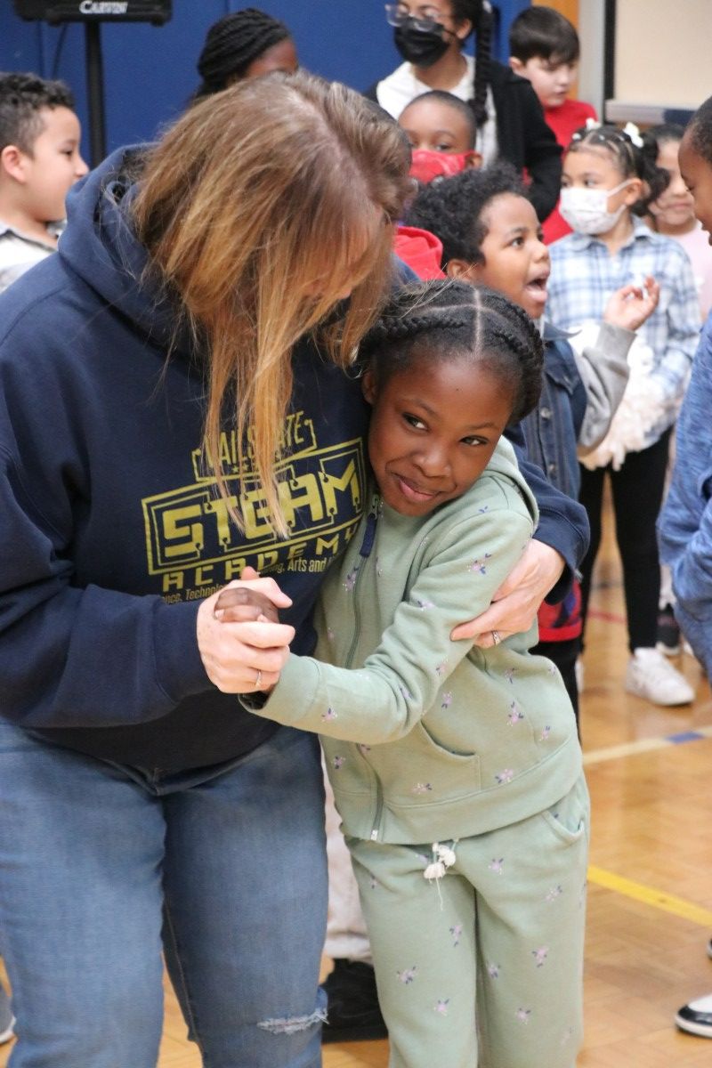 Pep Rally Held at Vails Gate STEAM Academy Prior to New York State